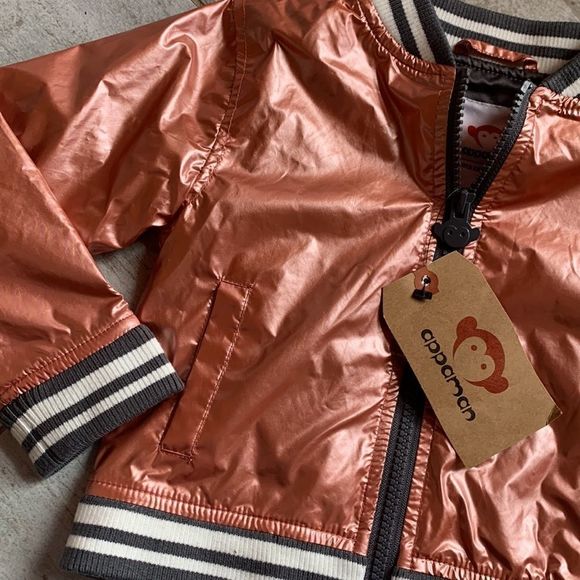[APPAMAN] “Rose Gold” Bomber Jacket - Size 2T NWT - Picture 2 of 7